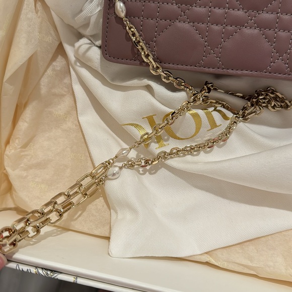 Lady Dior Pouch Lambskin Pink Peony very rare - Picture 9 of 13